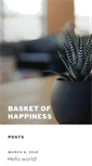 Mobile Screenshot of basketofhappiness.com